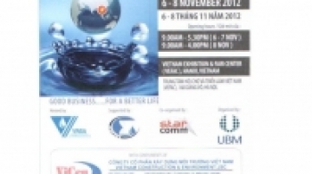  Triển Lãm Vietwater 2012 - TL Quốc tế về ngành Công nghệ nước và Xử Lý nước Thải